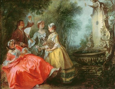 Les Quatre Moments de la Journée : Midi, c.1739-41 - Nicolas Lancret